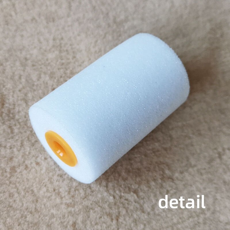 Kit de pincel em rolo de espuma para crianças, rolos de pintura com esponja para decoração de parede, ferramentas de pintura com 11 unidades e 2 polegadas