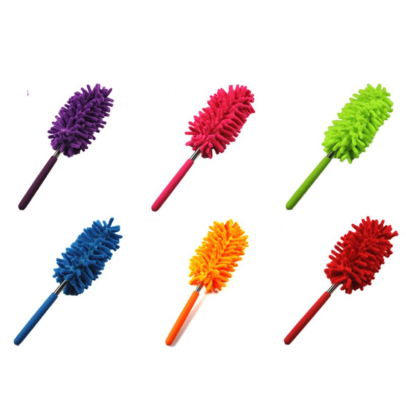 Extensible Telescopic Microfiber Duster House Cleaning Cleaner Long Handle Retractable Duster TI99