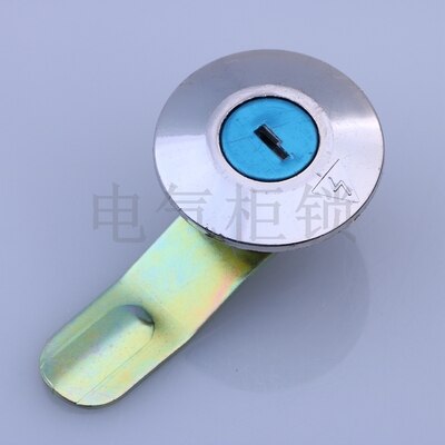 1pcs Tongue Lock for Distribution Box Cabinet Door Lock Switch Cabinet Door Lock Cross Copper Core Lock: 1