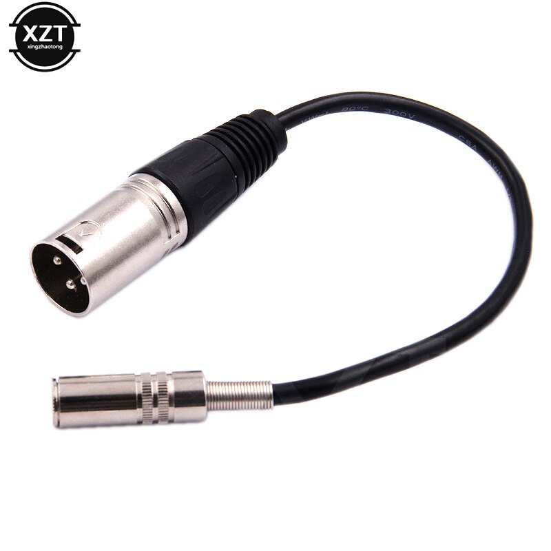 30Cm Xlr 3.5 Audio Lijn Kabel Xlr Male 3.5Mm Vrouwelijke Audio Line Cord 3.5 Vrouwelijke Carnon kanon Mannelijke Verlengsnoer