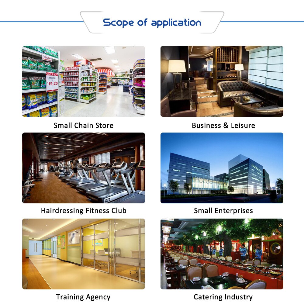 Biometric Fingerprint Attendance Machine 2.8" Display USB Fingerprint Attendance System Time Clock Employee Checking-in Recorder