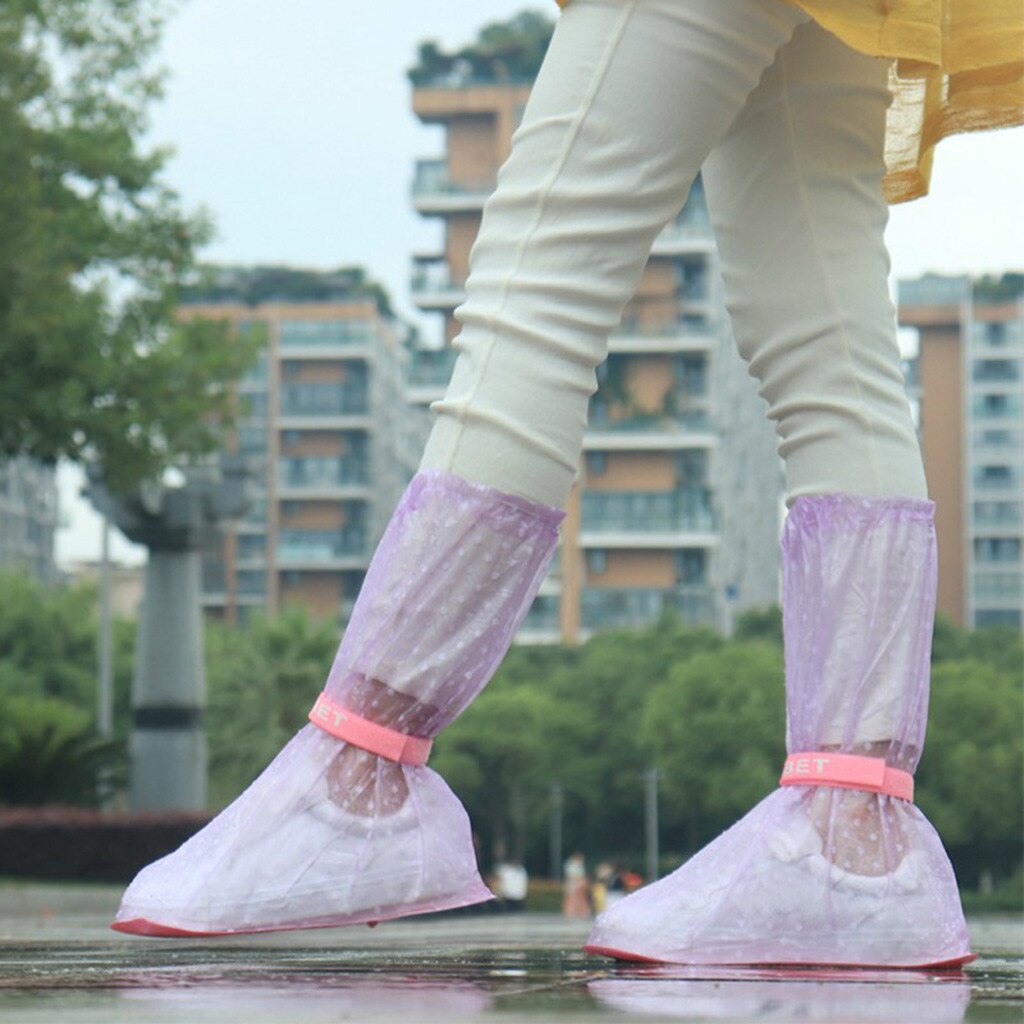 Housses De Bottes De Pluie Imperméables SooGree – Couvre-chaussures Transparents Pour Femme