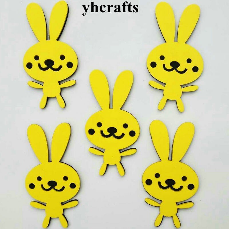 1bag/LOT,EVA foam 3D rabbit without stickers Kindergarten crafts Scrapbooking kit.Pocket craft Easter crafts Classic toys OEM: 5PCS 6x11.5cm