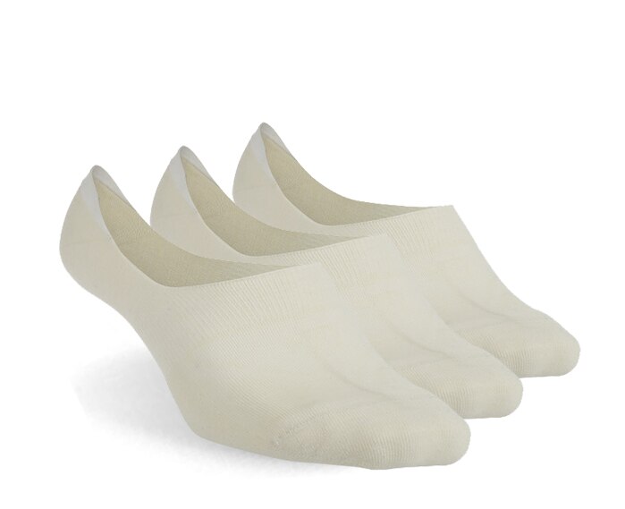 Running Socks, ZEALWOOD Meirno Wool Ultralight No Show Athletic Running Socks for Men and Women, 1/3 Pairs: 3 pair white / M