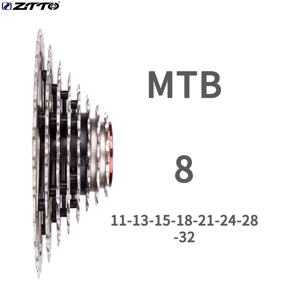 Ztto 8 speed 11-32t mountainbike cassette fiets freewheel compatibel met mtb onderdelen  m410 m360 m310 m280 hanger extensie