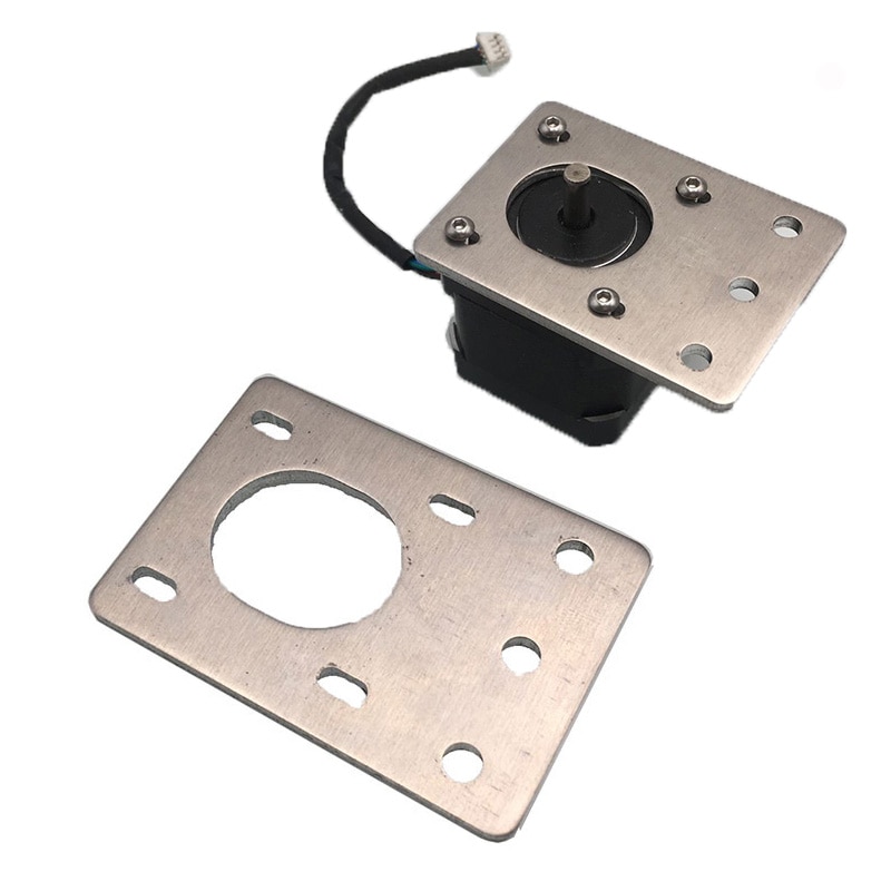 1pc bracket adjustable NEMA 17 Stepper Motor Mounting Plate Fixing Bracket For Reprap D-bot core-XY 3D Printer CNC Profiles