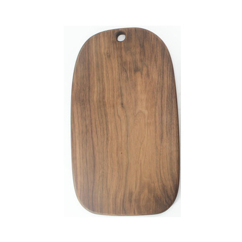 1 pcs Black Walnut Chopping Blocks Kitchen Wood Food Plate Wooden Pizza Sushi Bread Whole Wood Tray Cutting Board No Paint: 40 23 2cm