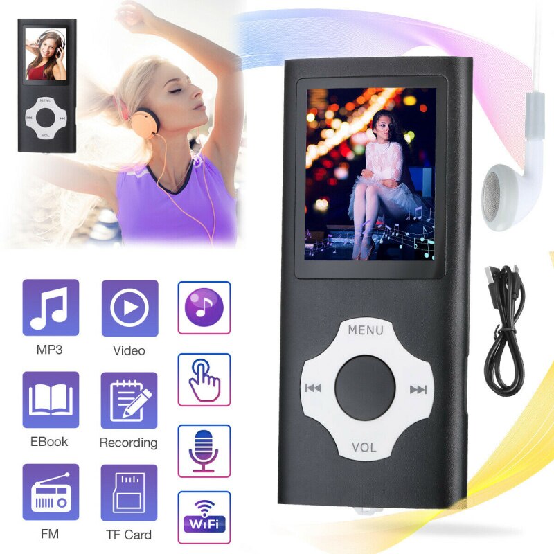 Draagbare Mini Fm Radio Mp3 Mp4 Speler 32G Met 1.8 "Lcd Ondersteuning Music Video Media Mp3 Mp4 Speler voor Ipod Stijl