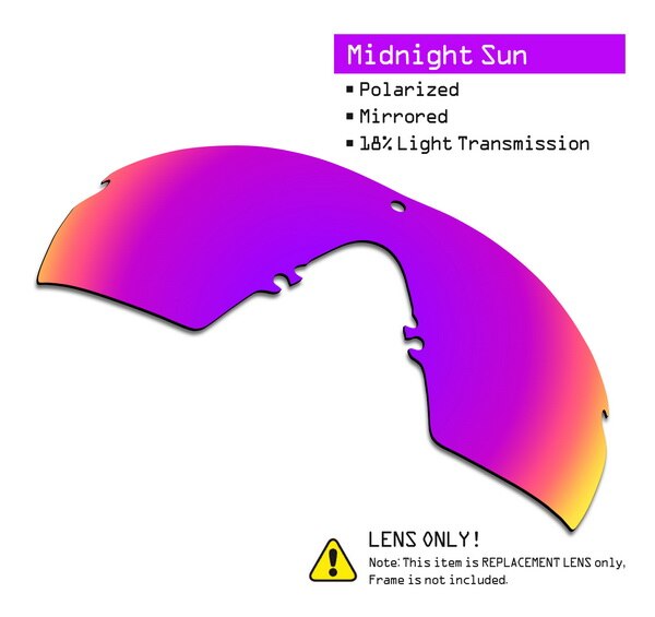 Smartvlt Gepolariseerde Vervanging Lenzen Voor Oakley Si M Frame 2.0 Zonnebril-Meerdere Opties: Midnight Sun