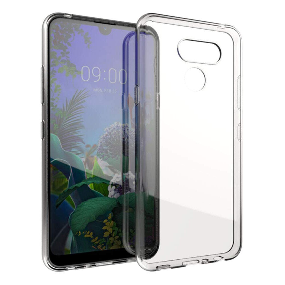 Fundas traseras de silicona transparente para LG K50, funda protectora suave de TPU 360, bolsa armadura de teléfono móvil LGK50 K 50 , Gel de parachoques transparente: Default Title