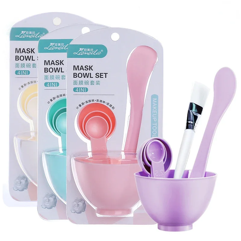 Juego de 9/6/Uds., cuenco para máscara rosa, máscara Facial completa, herramientas de belleza DIY, tazón para mezclar máscara Facial, cepillo, cuchara, palo, herramienta, Kit de cuidado Facial
