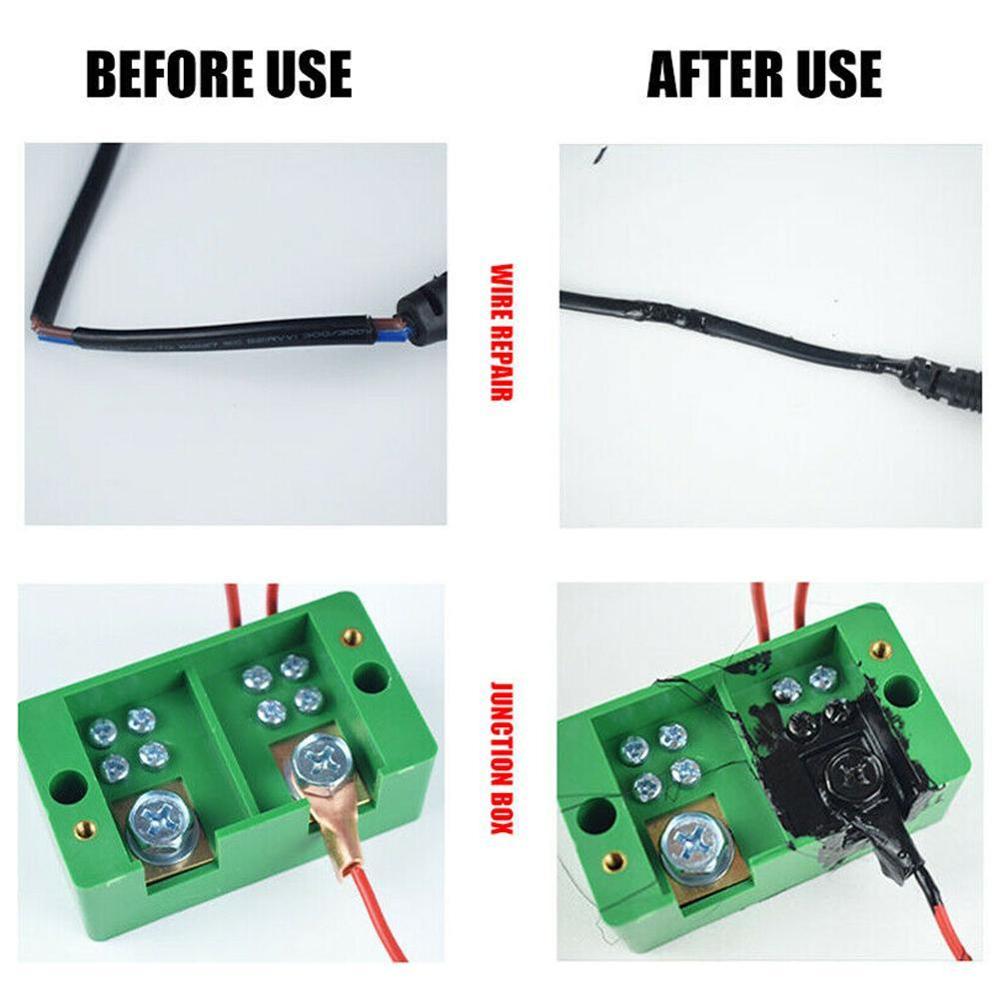 Vloeibare Isolatie Tape Elektrische Tape Buis Plakken Waterdicht Snelle Anti-Uv Droog Q4S4