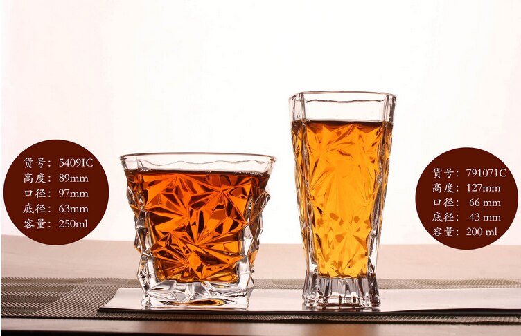 1pc glas vinglas whiskyglas glasvaror portsble vinglas cocktailglas champagneglas
