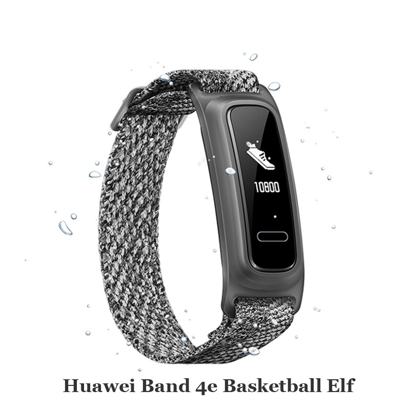 Original huawei honor band 5 pulseira inteligente oxímetro tela de toque cor mágica nadar detectar freqüência cardíaca sono nap honra band5: band 4e Pink