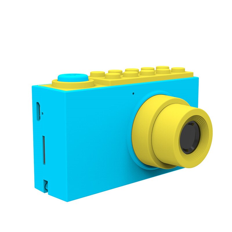 Videocamera per bambini impermeabile 1080P HD Mini videocamera da 8mp inclusa Slot di supporto Micro SD Video compleanno regalo di natale videocamera per bambini: Blu / With 16GB TF Card