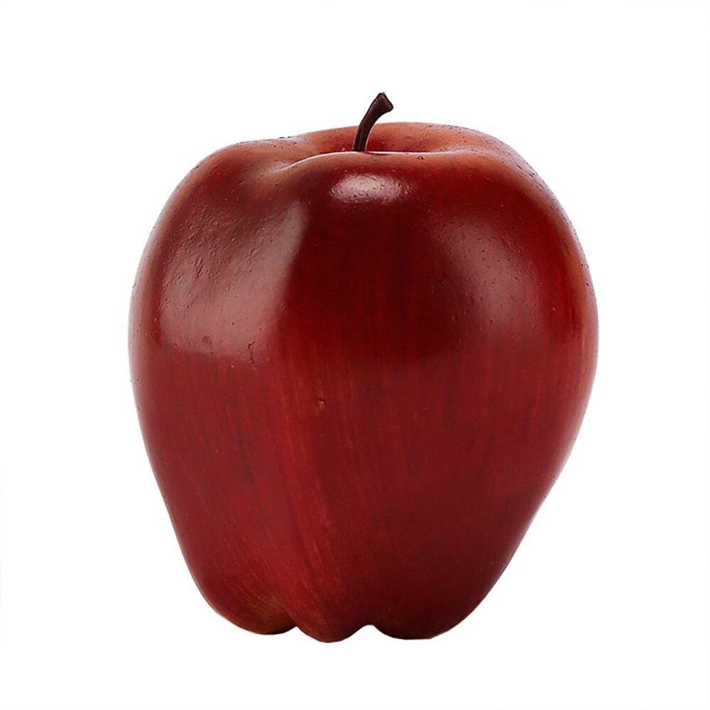 5/10 Pcs Simulation Apple Delicious Artificial Red Delicious Apple Fruit Display for Kitchen Home Foods Decor Home Party Decor