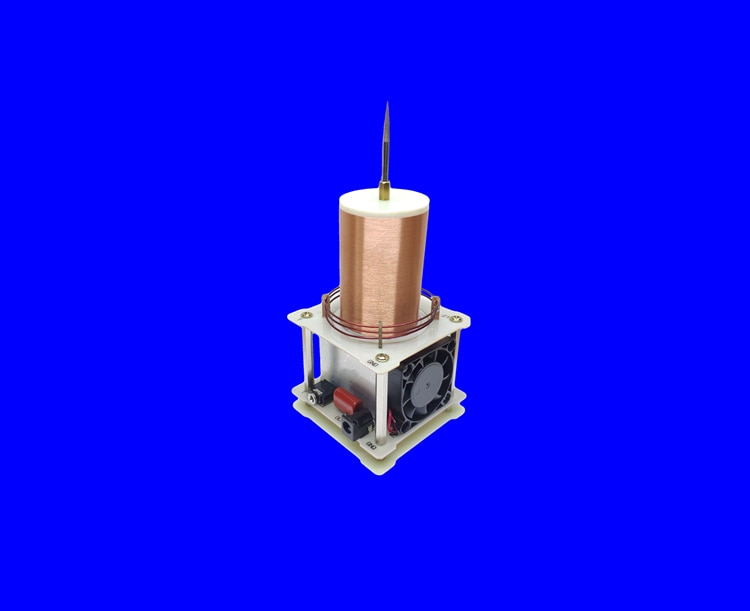 Tesla coil musik trådløs solated belysning plasma hornhøjttaler