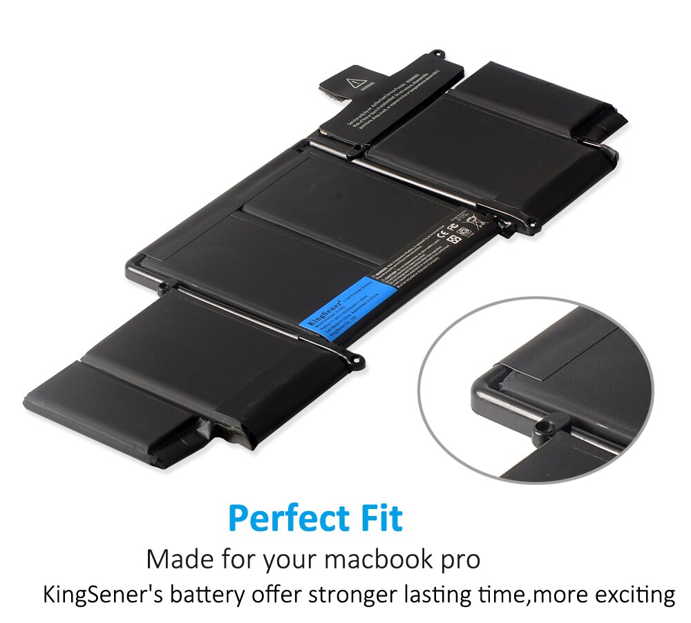 KingSener – batterie pour ordinateur portable A1493, pour Apple MacBook Pro 13 &quot Retina A1502 ME864LL/A ME866LL/A ME865LL/A MGX72 ME864 ME866