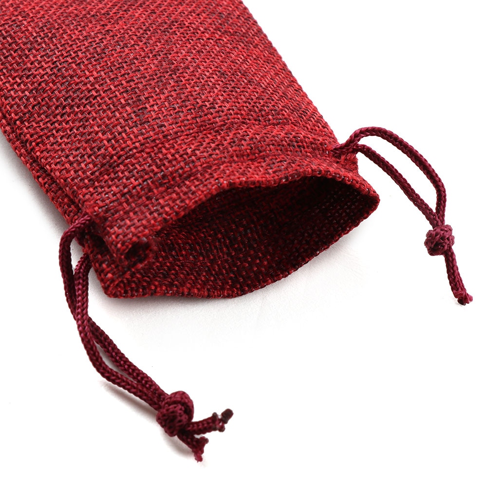 Pochettes en Jute hessien pour mariage | 10 pièces/paquets, nouvelle utile, sac pour mariage, de noël, pochette à cordon, maison