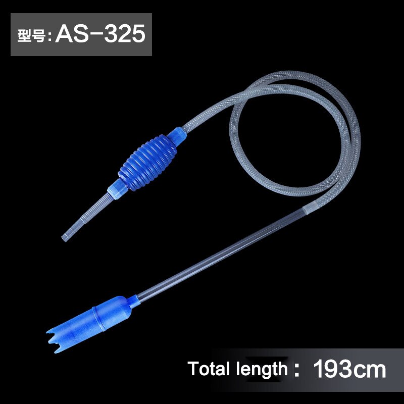 Electric/manual aquarium fish tank bottom sand cleaner Water changer Multifunctional fish tank cleaner Water changer: AS-325