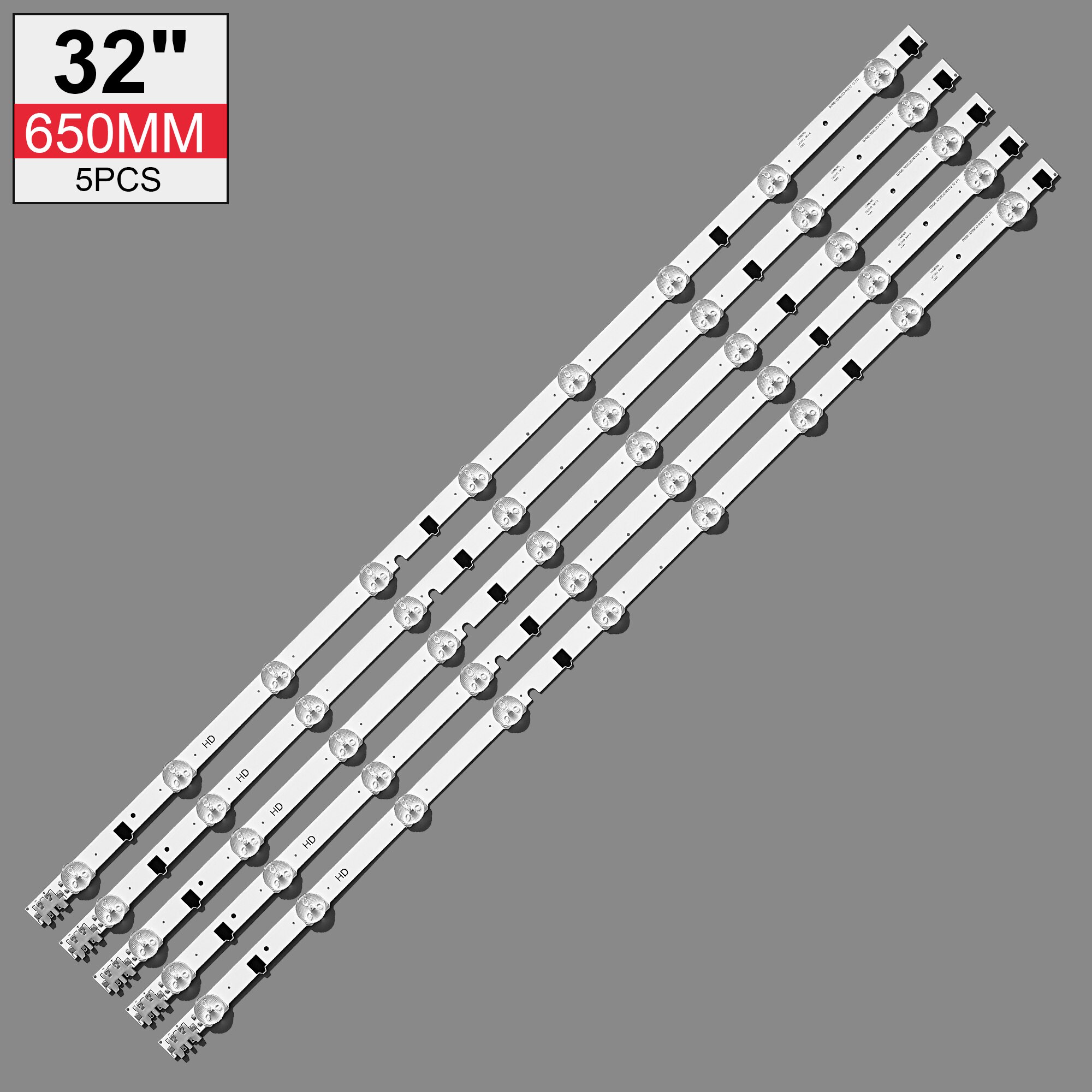 Barres de LED TV pour Samsung, bande de rétro-éclairage de TV de remplacement