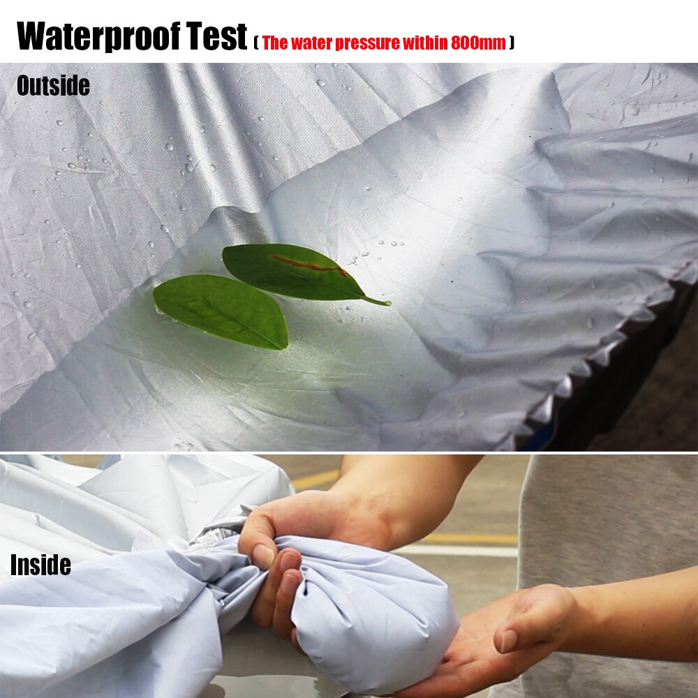 Buildreamen2 Car Cover Waterdichte Zon Sneeuw Regen Bescherming Cover Voor Honda HR-V Fit CR-Z Insight Stad Ciimo Creiz Civic Crider