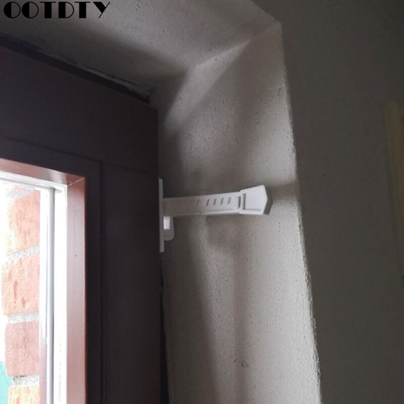 ABS Window Brace With Screws Window Sash Lock Child Safety Window Latch Window Stay Catch