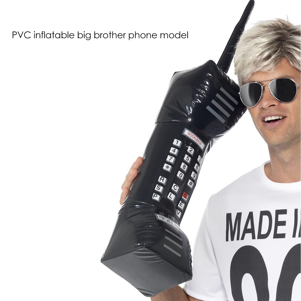 Pvc Opblaasbare Mobiele Telefoon Retro Mobiele Kinderen Baby Simulatie Telefoon Model