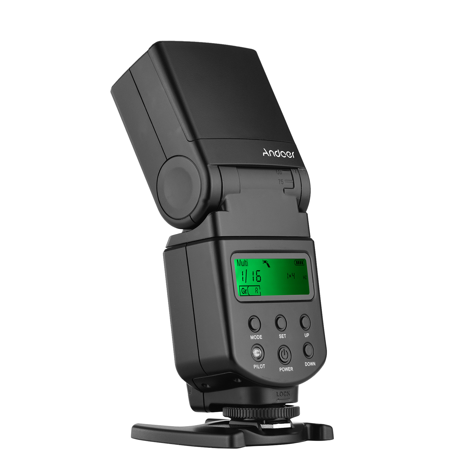 Andoer Op-Camera Flash Speedlite GN40 Verstelbare Led Licht Invullen Flash Met Beugel Voor Canon Nikon Olympus Pentax Dslr camera &#39;S: Default Title