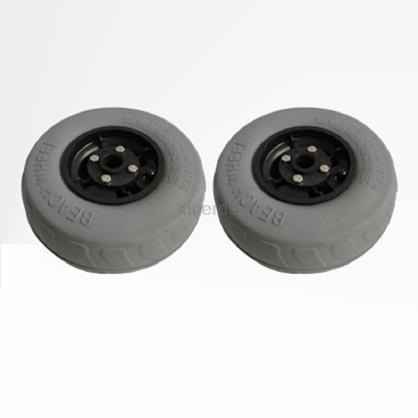 2pc 9"inch pneumatic tire PVCballon kayak trolley/trolley wheels beach for the beach trolley Y05012 PVC inflatable beach wheel