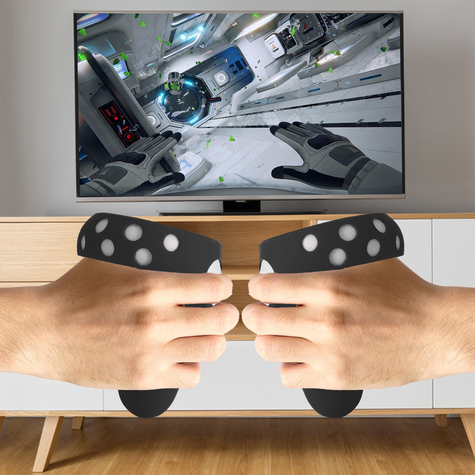 For Oculus Quest 2 VR Controller Grip Cover Accessories