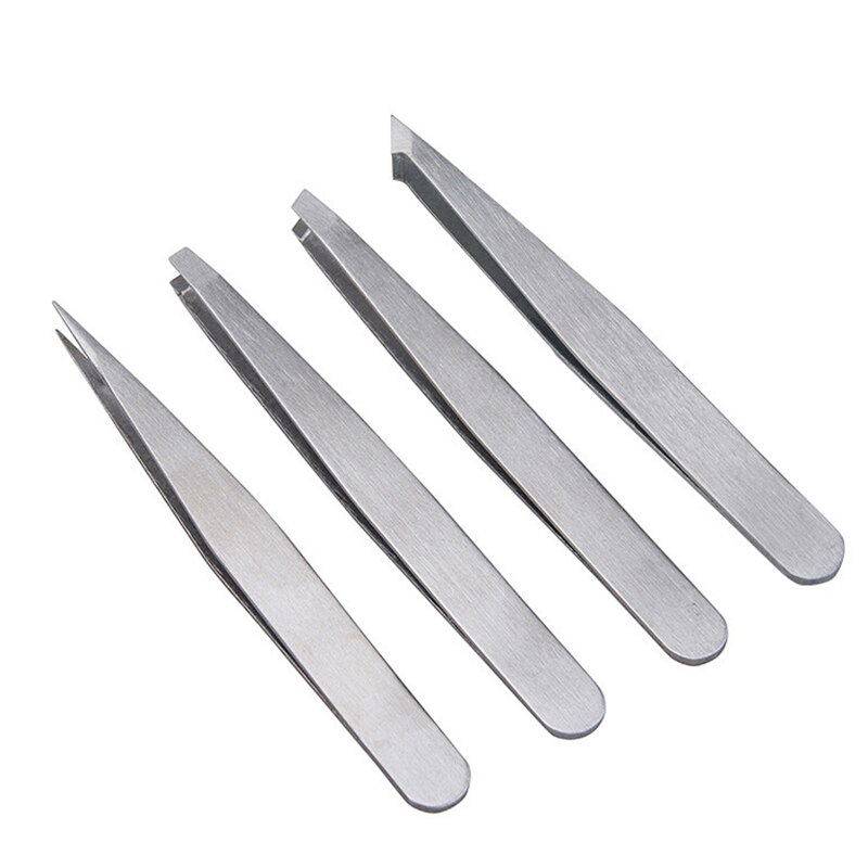 Eyebrow Tweezers Stainless Steel Face Hair Removal Eye Brow Trimmer Eyelash Clip Cosmetic Beauty Makeup Tools Shaving Tweezers
