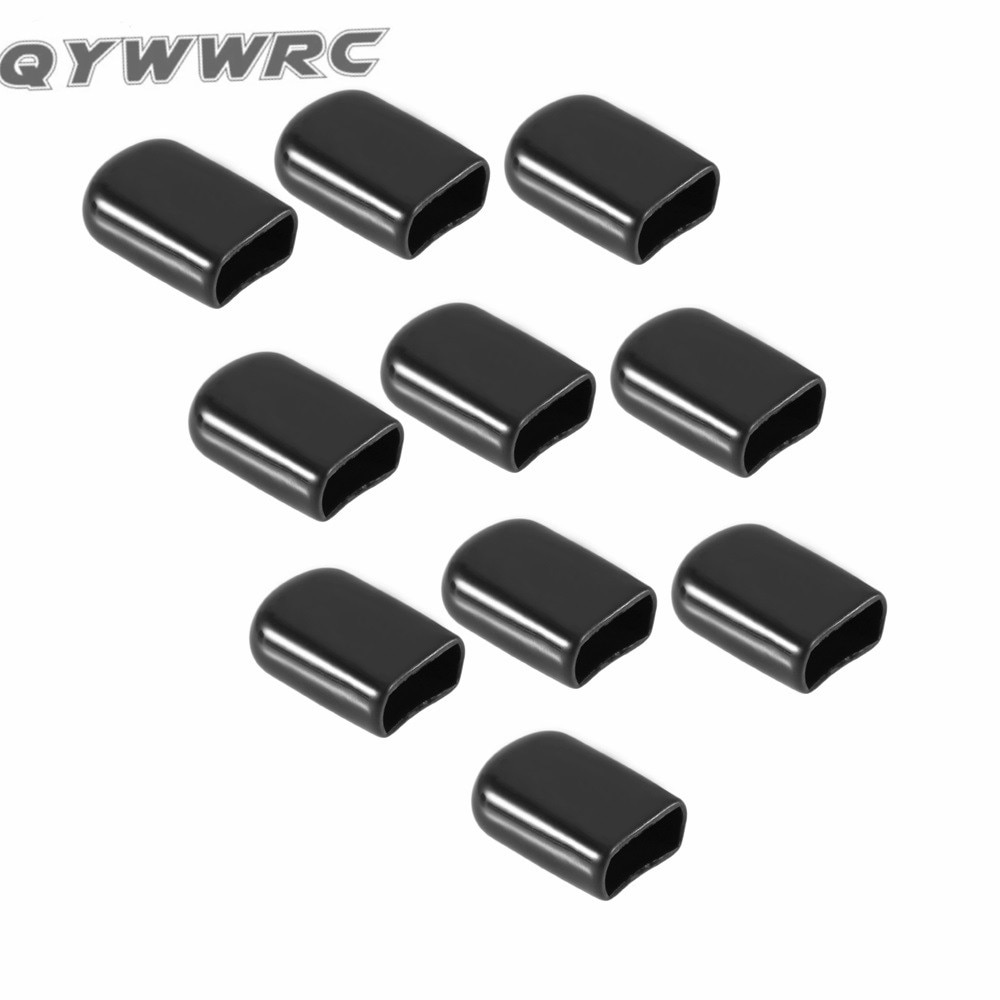 50pcs/lot XT60 Plug Rubber Terminal Insulated Black Protective Cover Caps Case Suitable