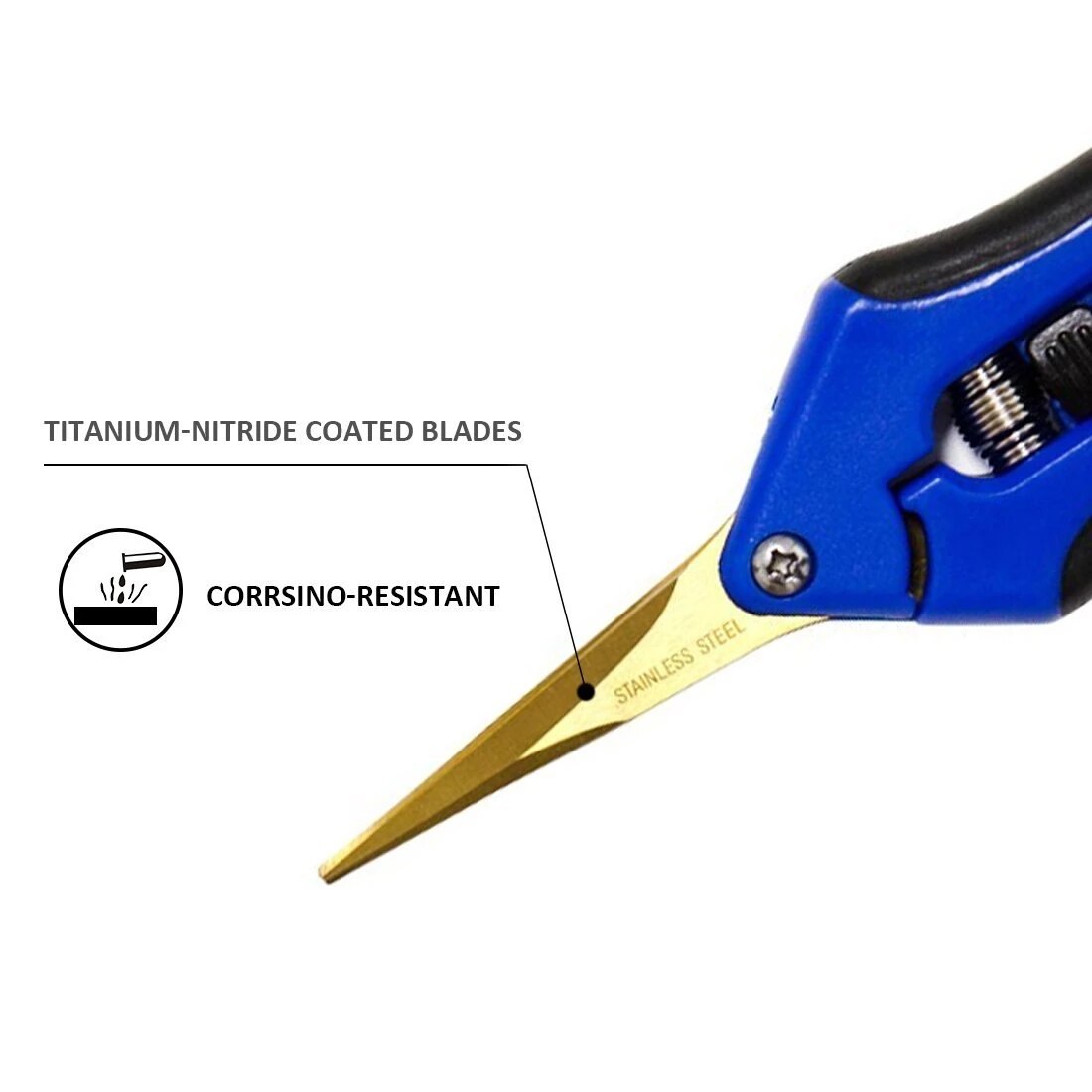 6.5in Multifunctional Curved Blades Garden Pruning Shears Whic Cut Diameter Flowers Branch Shears Tools For Orchard And Garden