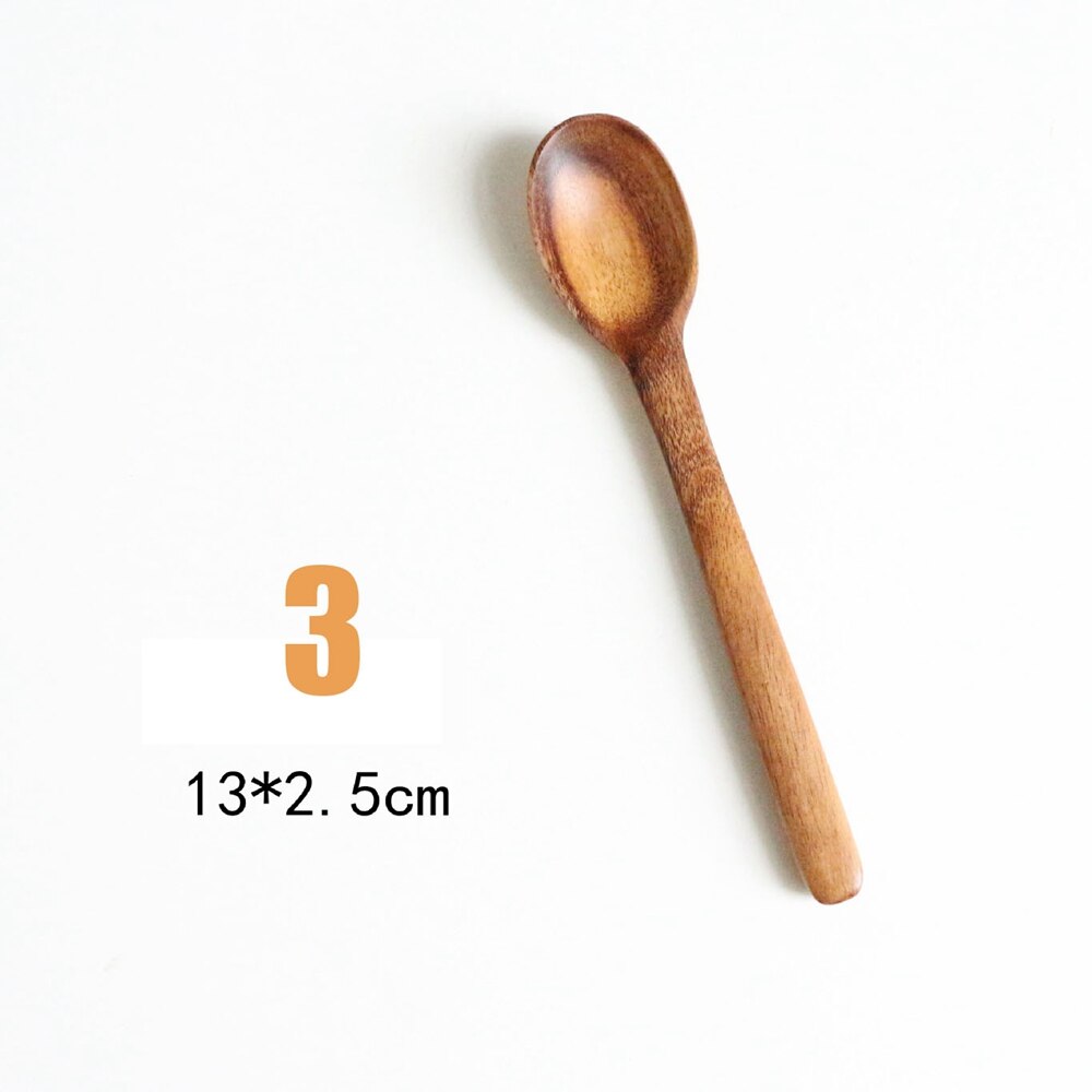 1 Stck Teak Material Esslöffel Milch Pulver Rühren Löffel Butter Gastronomie Scoop Umwelt Geschirr Küche Werkzeug