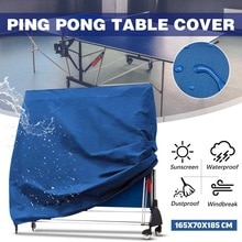 Addensare Ping-Pong Da Tavolo Coperture Antipolvere Impermeabile di Oxford Pioggia All'aperto di Sole Vento RESISTENTE Ai Raggi UV Da Tennis Da Tavolo di Immagazzinaggio Della Copertura Durevole