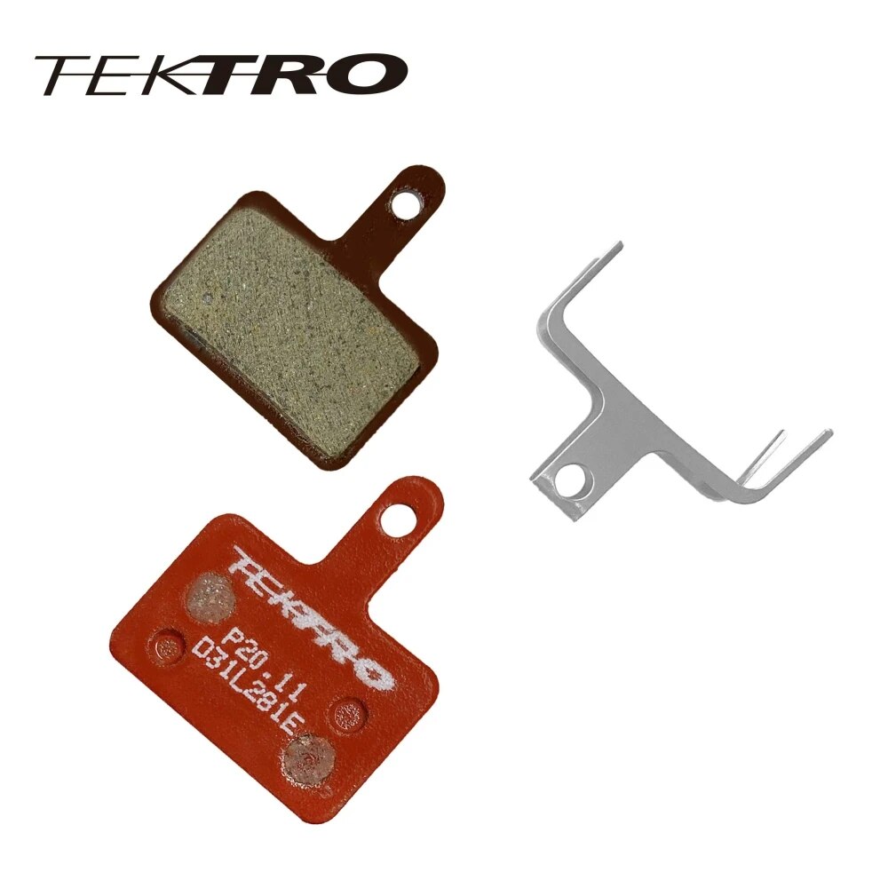 Pastillas de freno de disco TEKTRO P20.11 E10.11 pastillas de freno MTB bicicleta plegable de carretera de montaña pastillas de resina sin ruido