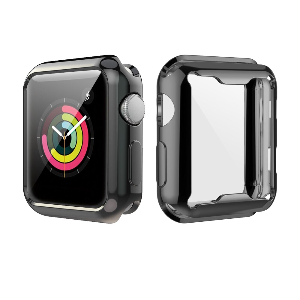 Plastic for apple watch cases 44mm 38mm 42mm 40mm for apple watch protector 44mm for iwatch csae for apple watch 5 44mm