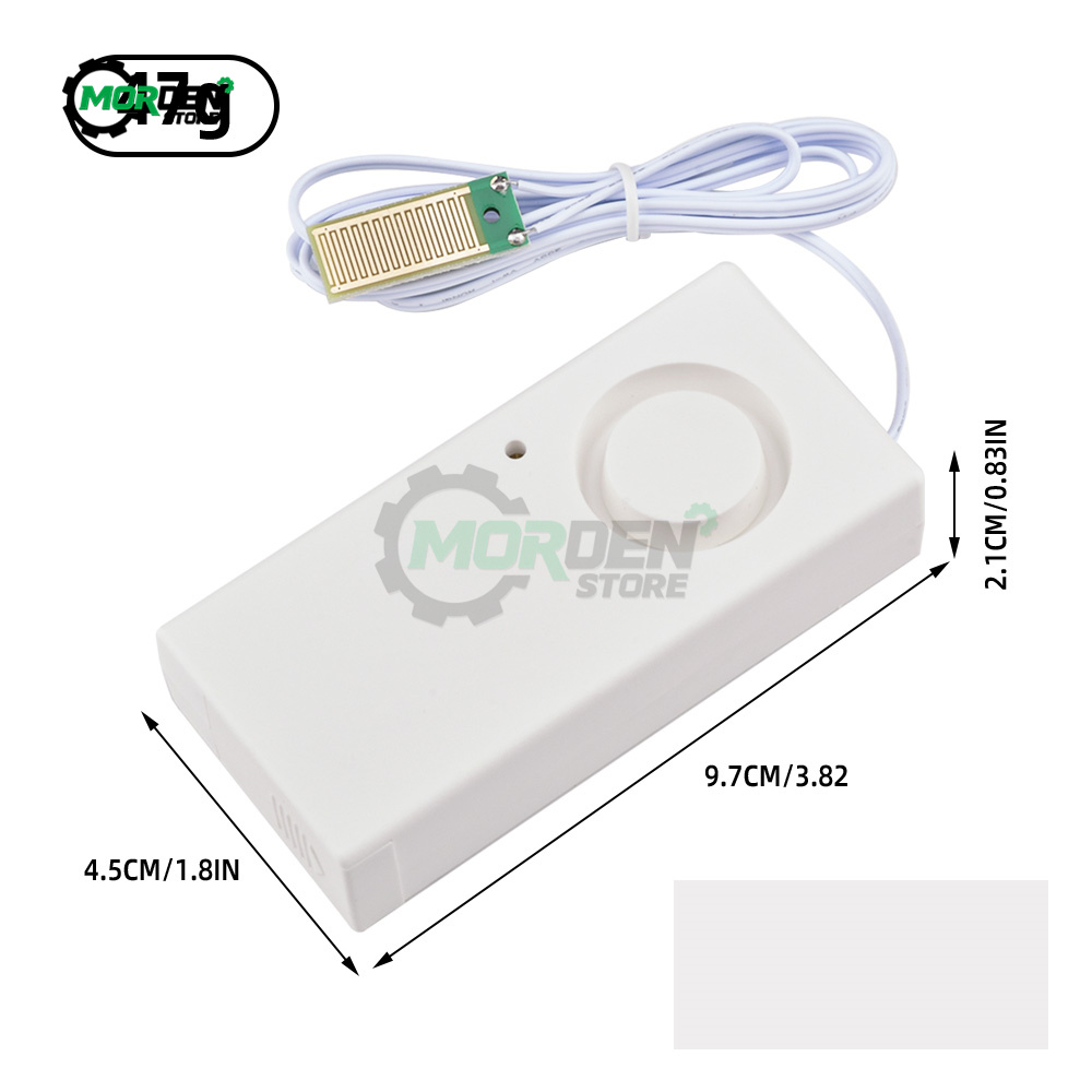 Wasserdetektor Alarm 120dB - Wasserleck Melder Für Küche & Bad
