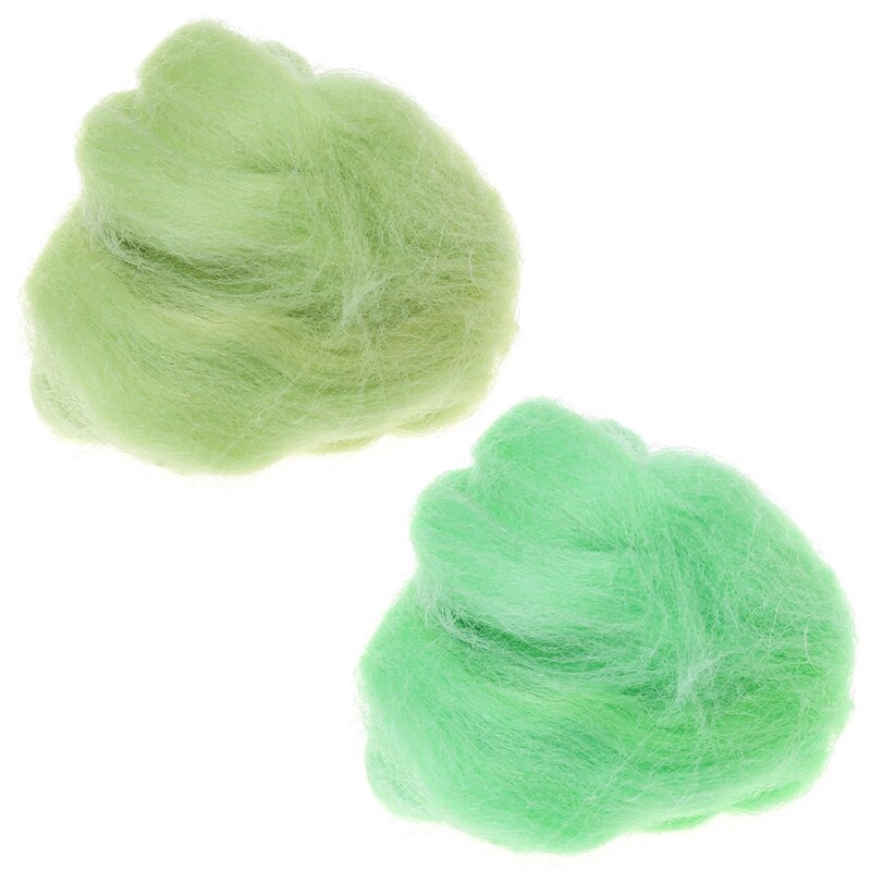 P82C Wool Corriedale Needlefelting Top Roving Dyed Spinning Wet Felting Fiber
