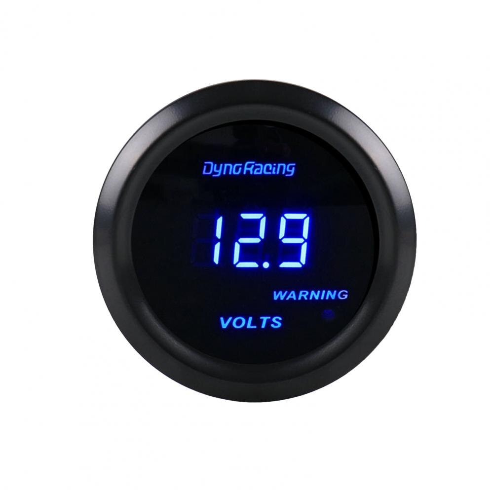 Gauge Digital Multipurpose 52mm Portable Sensitive Digital Display Instrument for All 12 Volt Cylinder/Petrol Car