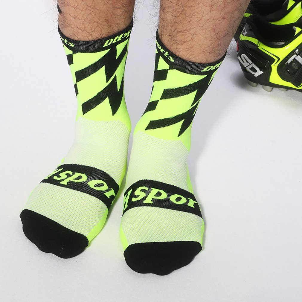 Mannen Vrouwen Fietsen Sokken Voor Bike Sport Sokken Compressie Professionele Running Spin Klasse Wandelen Gym Cool Funny