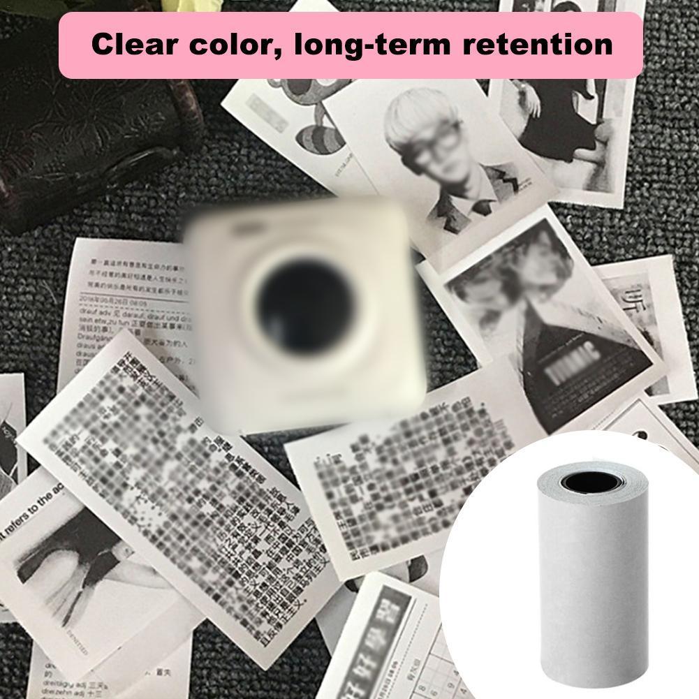 1 Roll Pocket Mobiele Printer Zelfklevende Papierrol Papier Peripage Printer Thermische Voor Paperang Geschikt Y7X9