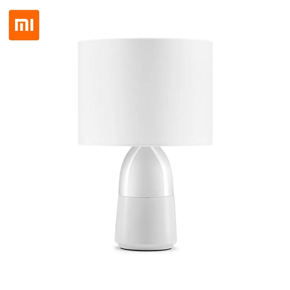 Xiaomi Youpin LED berühren Nacht lampe Kristall Tisch Lampen Für Schlafzimmer Wohnzimmer LED Nacht Lampe Kunst Moderne Bett Lampe: weiß