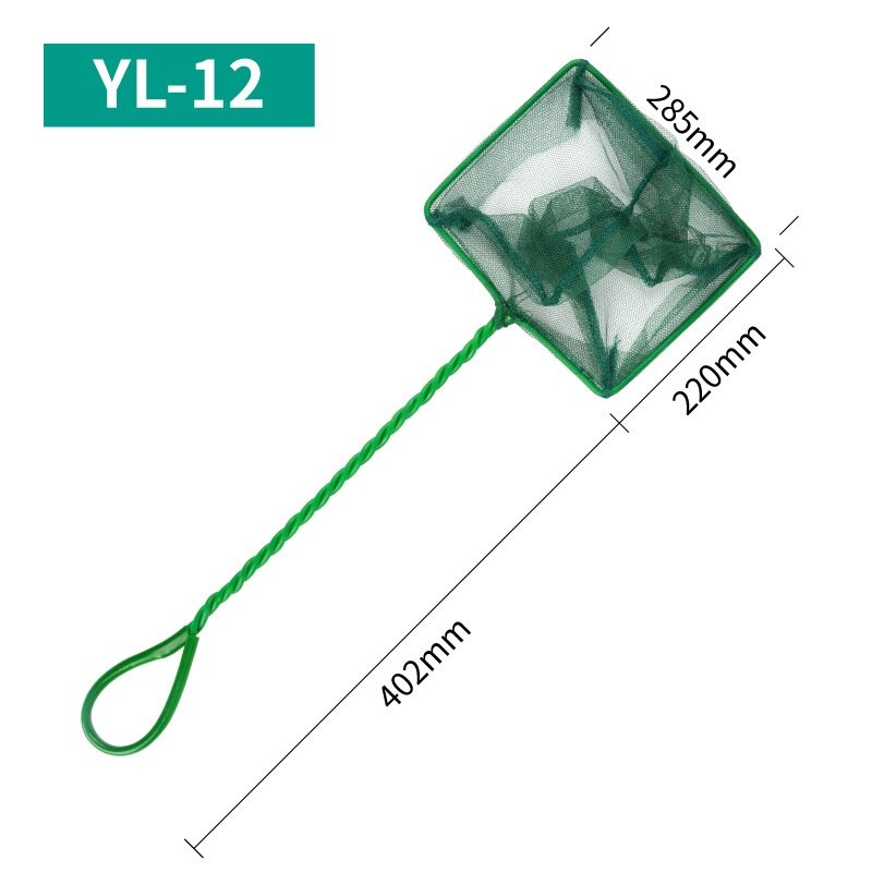 Aquarium Fish Net Fine Mesh Fishing Landing Net Fish Catch Nets Long Handle Fish Floating Objects Cleaning Tool: 62.2cm