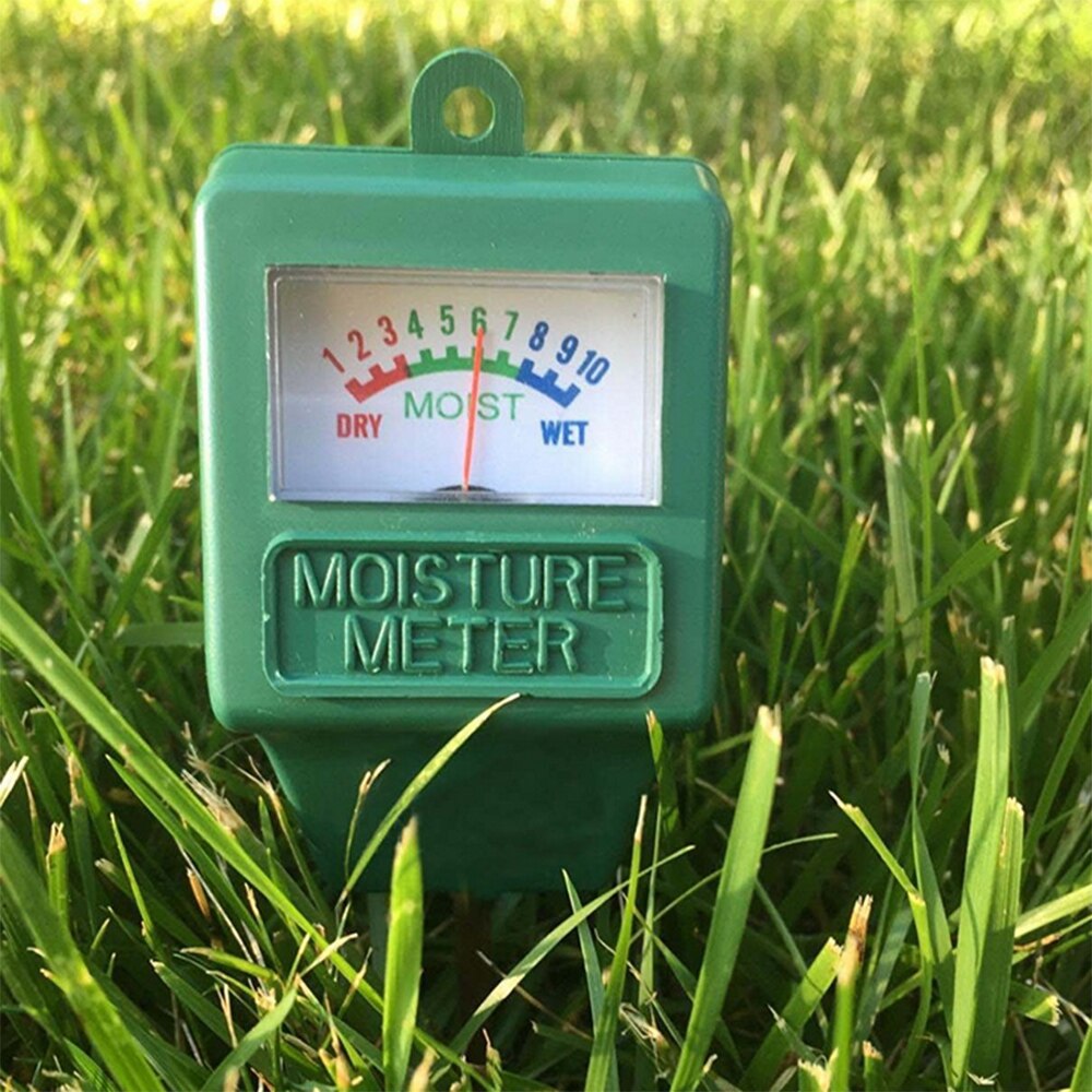 Soil Moisture Meter Single Needle Square Head Plant Moisture Meter Planting Hygrometer Moisture Sensor Soil Test Kit