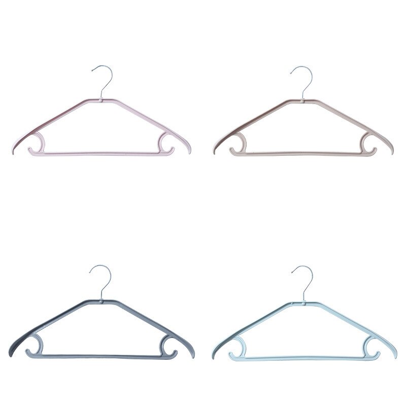 Non-slip Hanger Portable Clothes Hanger Plastic Laundry Storage Drying Hanger for Suit Coat Closet Garment Outdoor Drying Rack