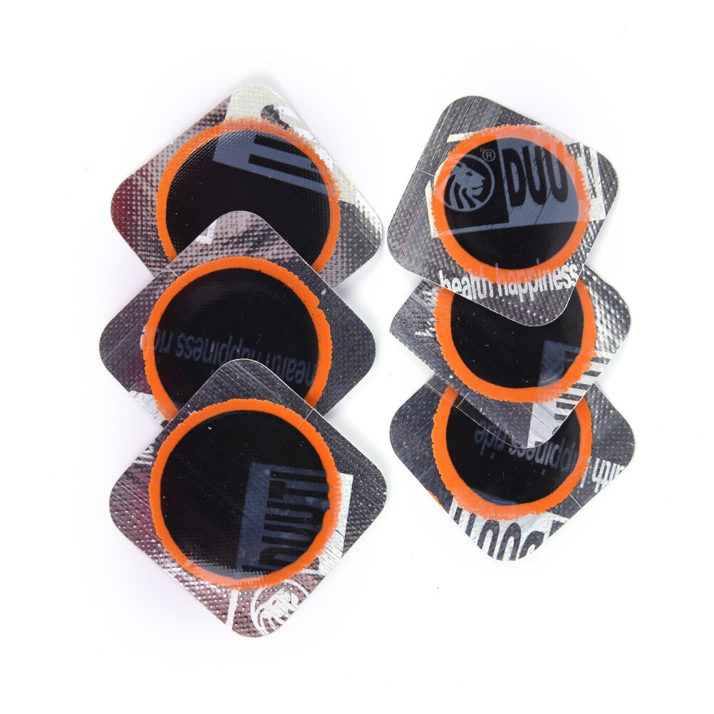 10Pcs Bicycle Bike Repair Fix Kit Flat Rubber Tire Tyre Repair Patch Kit Cycling Tools 25mm/30mm