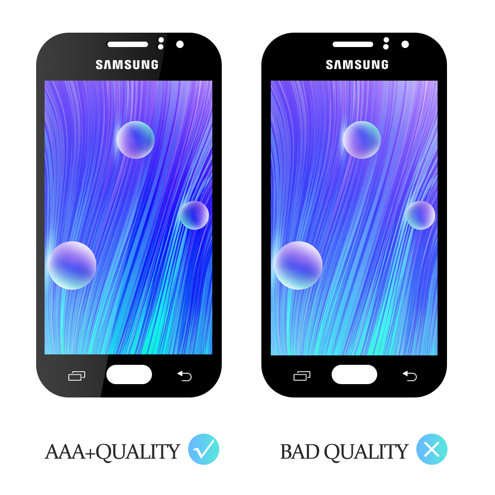 LCD Screen Display for Samsung Galaxy J1 Ace J111F J111M J111FN - 4.3 Inch TFT Digitizer Assembly