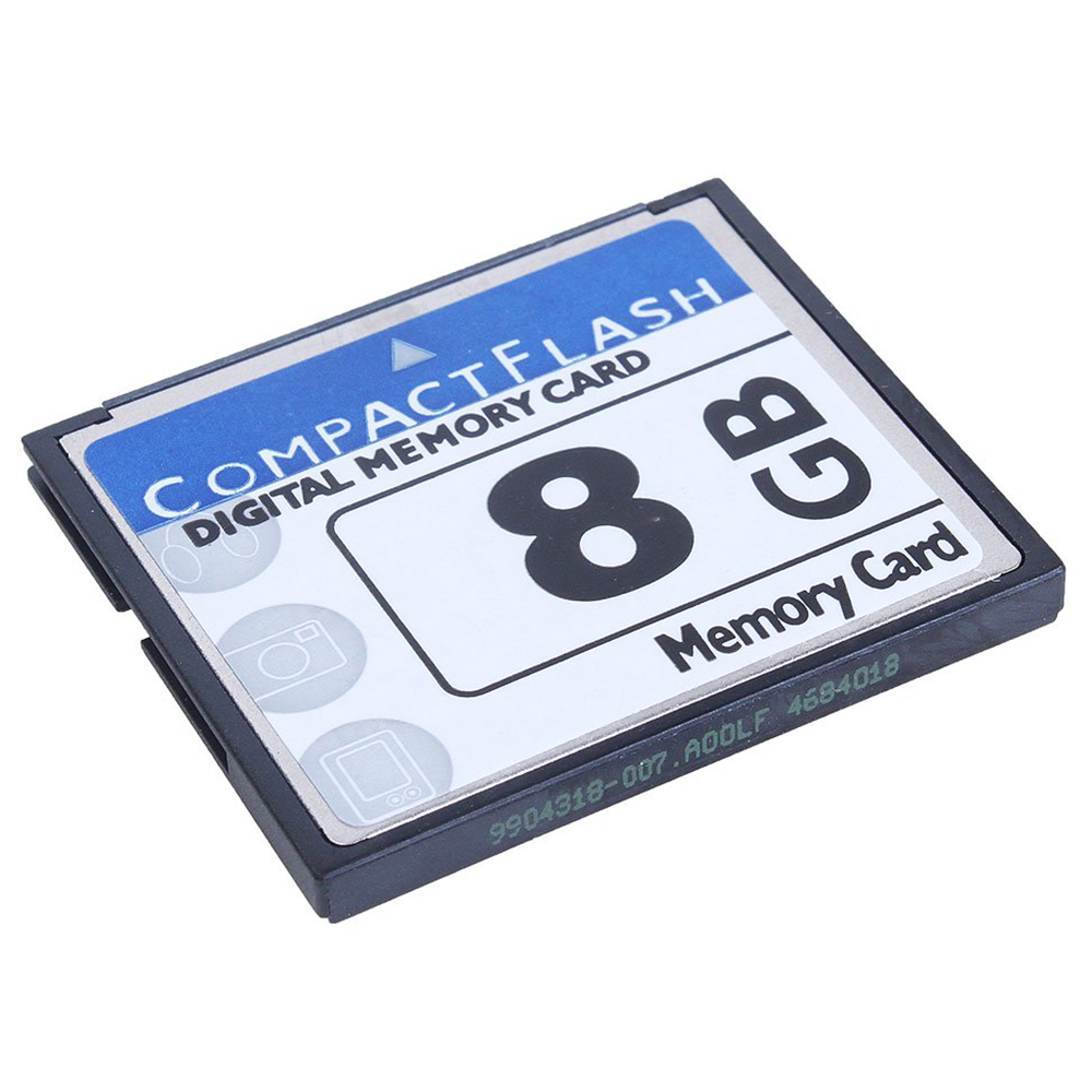 White&amp;Blue 8GB Compact Flash Memory Card